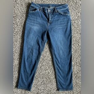 J Jill Jeans Missy Size 4 Tried‎ & True Fit / Crop Stretch Blue